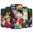 thumbnail image 2 of Funda para Honor 90 Lite 8X 20 70 X8 X8A X9a X7 X6 50 Magi C5 Pro 4, Funda de teléfono suave negra de Anime de una pieza, 2 of 5