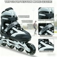 thumbnail image 6 of JZY Youth Inline Skates with 8 Glowing Light-Up Wheels,Durable Aluminum Frame for Beginners,For Boys & Girls Ages 5-12,For Indoor and Outdoor Skating, 6 of 7