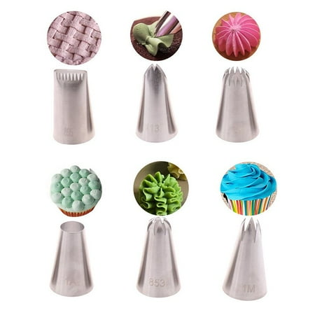 

Stainless Sleeve Pastry Nozzle Cream Nozzle Cake Decorating Tools Kitchen Cooking Tools Pastry & Bakery Accessories