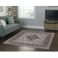 thumbnail image 5 of Linon Eclipse Landis Woven Polyester 5'x7' Rug in Ivory, 5 of 5