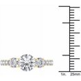 thumbnail image 4 of 2 Carat T.W. Diamond Three-Stone Engagement Ring in 14kt Yellow Gold, 4 of 5