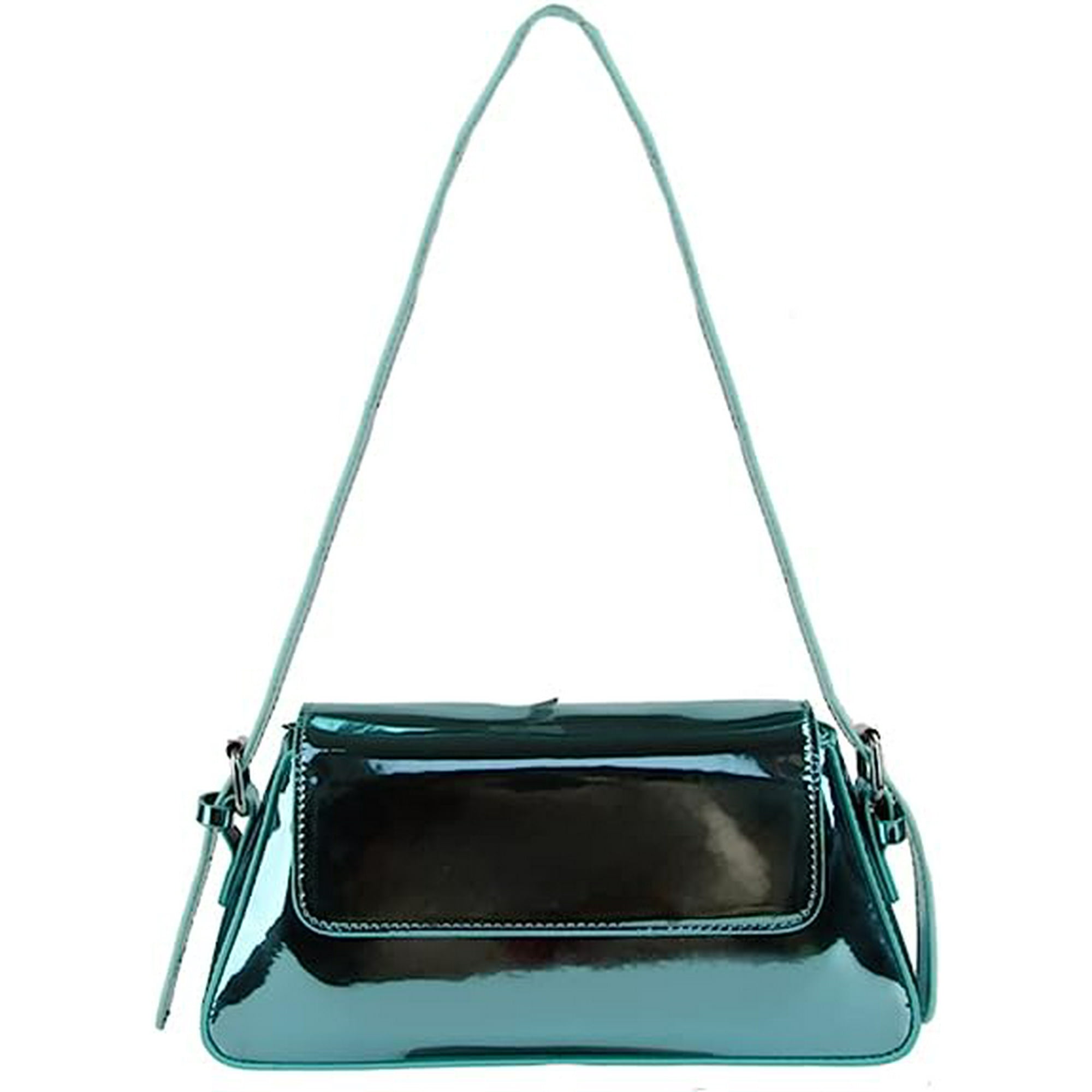 Kscd Metallic Clutch Purses For Women Evening Bag Silver Purse Y2k Sparkly Hobo Crossbody Bag Shoulder Bag Tote Handbags