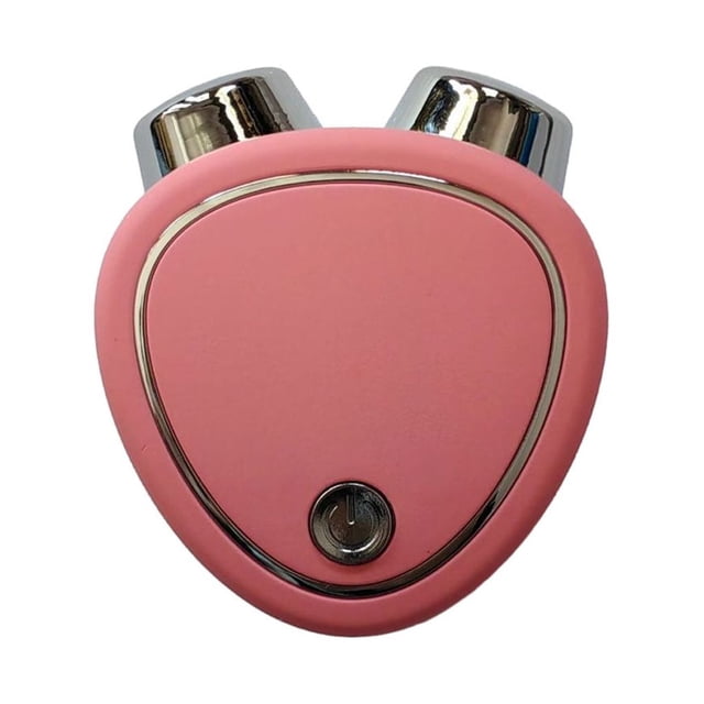Minnieouse Piel juvenil más apretada con rodillo de elevación facial de microcorriente Rodillo de máquina de elevación de cara de Tratamientos faciales rosa