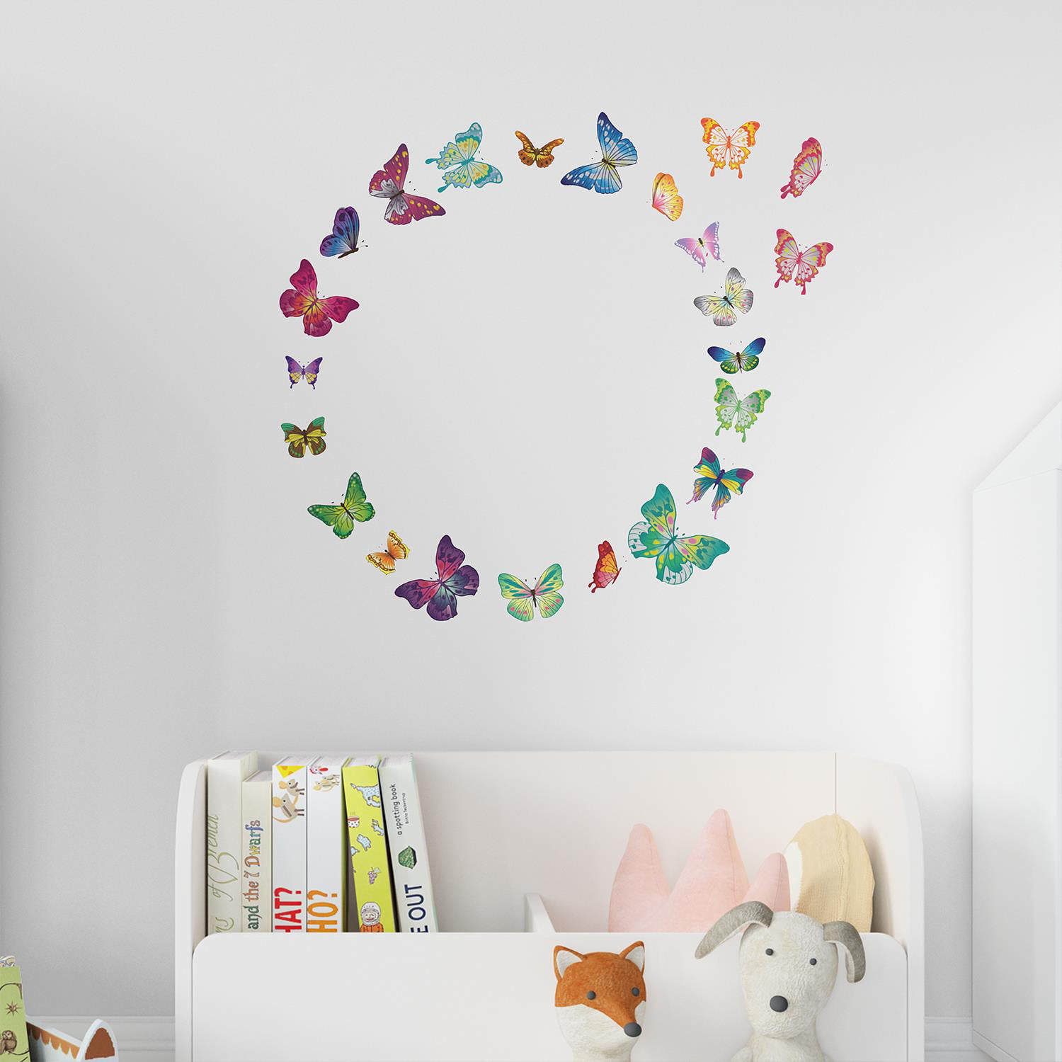 Walplus Mirror Wall Art "Birdcage" Wall Stickers Removable Self-Adhesive Mural 