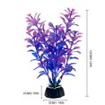 thumbnail image 4 of Artificial Aquarium Plant Decorative Plastic Fake Aquatic Plant Fish Tank Plant, 4 of 10