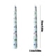 thumbnail image 3 of Velas cónicas largas con estampado floral (paquete de 2) | Velas románticas de cera mixta para bodas | Naranja, azul y rosa | Palitos decorativos sin sabor para fiestas en casa, 3 of 6