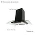 thumbnail image 3 of Tricombo para cocina Supra con parrilla de gas campana de isla y horno empotrable, 3 of 8