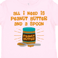 thumbnail image 4 of Inktastic Peanut Butter Spoon Boys or Girls Toddler T-Shirt, 4 of 5