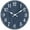 D-navy Blue, variant on Wall Clock, 10 Inch Wall Clocks Battery Operated Silent Non Ticking, Round Wooden Rustic Clocks Decor for Kitchen, Bathroom, Living Room, Home, Bedrooms, Office (Navy Blue)