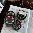 thumbnail image 3 of Earphone Protective Case For Apple Car Wheel Shape Design Earphone Case Anti-Fall Shell Case For AirPods 1/2/3 Generation/Pro Red For airpods pro2, 3 of 6