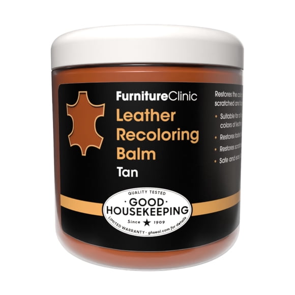 Bálsamo recolorante para cuero Furniture Clinic, tinte bronceado para cuero