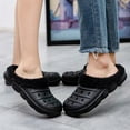 thumbnail image 6 of Meidiastra Women’s Mens Fur Lined Clogs Slipper Lightweight Waterproof House Slippers, 6 of 13