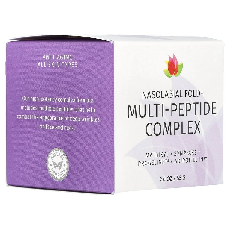 Reviva Labs Nasolabial Fold+ Multi-Peptide Complex 2 oz Cream