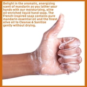 Liquid Hand Soap By Olivia Care - Mandarin & Olive Oil. All Natural - Cleansing, Germ-Fighting, Moisturizing Hand Wash for Kitchen & Bathroom - Gentle, Mild & Natural Scented - 18.5 OZ