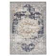thumbnail image 4 of Danolapsi Area Rugs, Washable Vintage Rug, Non-Slip Low Pile Throw Soft Rugs with Rubber Backing, Area Rug Rugs for Living Room,Vintage Rugs Medallion Carpet for Bedroom Dining Room Kitchen, 4 of 9