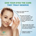 thumbnail image 2 of Lumivis Tea Tree Oil Eyelid Wipes - Hypoallergenic, Makeup Removal, Refreshing, Soothe, Revitalize, 36 Individually Wrapped, 2 of 7