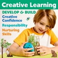 thumbnail image 5 of Creativity for Kids Grow 'N Glow Capybara Terrarium Kit for Kids - Educational Science Kits Ages 6-8+, Kids Gifts for Boys and Girls, Craft and STEM Projects, 5 of 8