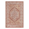 thumbnail image 3 of Unique Loom Outdoor Traditional Collection Area Rug - Valeria (4' 1" x 6' 1" Rectangle Rust Red/Ivory), 3 of 7
