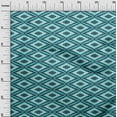 thumbnail image 2 of oneOone Cotton Poplin Fabric Geometric Ikat Print Fabric BTY 56 Inch Wide, 2 of 4