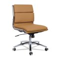 Alera ALE Neratoli Low-Back Slim Profile Chair, Red Soft Leather, Chrome Frame | COS Ltd Alera ALE Neratoli Low-Back Slim Profile Chair, Red Soft Leather, Chrome Frame | COS Ltd