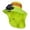 Green, variant on Wide Brim Hat with Solar Powered Fan High Vis Reflective Sun Hat with Neck Flap UV Protection Cooling Work Hat for Construction Gardening Farming Outdoor