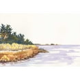 thumbnail image 3 of Miller, Dianne 24x17 Black Modern Framed Museum Art Print Titled - Solitary Coastline IV, 3 of 5