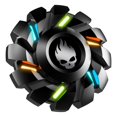 thumbnail image 4 of Giroscopio luminoso de metal con punta de dedo, descompresión avanzada para dedos, juguetes luminosos para niños, tecnología negra, magia azul, 4 of 5
