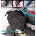 thumbnail image 2 of Mini Esmeril Angular Inalámbrica Pulidora 12v 75mm 2 Batería Azul/Negro, 2 of 4