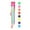 Pink, variant on LSLJS 8 Colors Press Action Crayons Multicolor Kindergarten Art Doodle Coloring Pencils Drawing Children's Crayons, Home Accessories