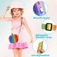 thumbnail image 2 of Bolso de hombro Fidget Toy para niña, silicona, calabaza, 2 of 3