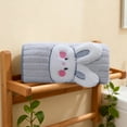 thumbnail image 6 of syligr Easter Bunny Coral Fleece Towel 30x14 Inch Soft Quick Dry Bath Towel for Face Hands Hair Women Men Kids Lightweight Absorbent Machine Washable Bathroom Spa Decoration Holiday Gift, 6 of 6