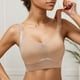 thumbnail image 2 of Brasier Sujetador Deportivo para Mujer, Acolchado, sin Costuras, Elástico, para Dormir, Cómodo, de Compresión, con Realce de Aire, Soporte Completo, para Uso Diario Extra Grande, 2 of 4