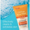 thumbnail image 4 of 2 Pack - Neutrogena Oil-Free Acne Wash Daily Scrub 4.20 oz, 4 of 6