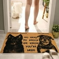 thumbnail image 7 of Fufafayo under $5 Dog Welcome Mat, Welcome Mats, Dog Themed Doormats, Front Door Entry Mats, Cute Pet Welcome Pads, Non Slip Outdoor Mats for Porch, Patio, Garage, Home Entrance, Funny Home Decor, 7 of 7
