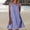 Purple, variant on NTACZA Summer Dresses for Women Cotton Linen Casual Short Crew Neck Sleeveless Loose Vacation Size L