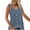 Tank Tops for Women Plus Size-Dark Blue, variant on Homenesgenics Tank Tops for Women Plus Size Women's Fashion Printed Sleeveless T-Shirt Blouse Neck Casual Blue L