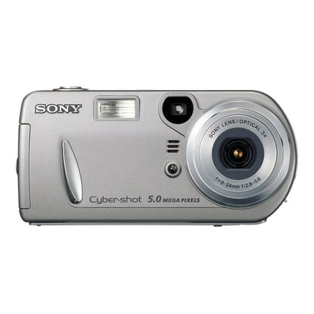 Sony Cyber-shot DSC-P92 - Digital camera - compact - 5.0 MP - 3x optical zoom
