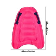 Kyusrd Inflatable Surfboard Bodyboard for Kids Adults,Lightweight Portable PVC Board with Soft Deck & Comfortable Handles,Easy to Inflate Deflate for Pool Beach Swimming Surfing & Summer Water Fun