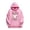 Pink, variant on Certgust Hoodie Under $10 Womens Cute Print Casual Long Sleeve Neck Sweatshirt for Fall Winter Comfortable Layered Outfits