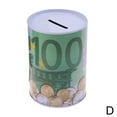 thumbnail image 4 of SharkTRUE Euro Dollar Money Box Safe Cylinder Piggy Bank Banks For Coins Deposit Box Ture, 4 of 8