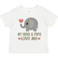 thumbnail image 3 of Inktastic My Nana and Papa Love Me Boys or Girls Toddler T-Shirt, 3 of 5
