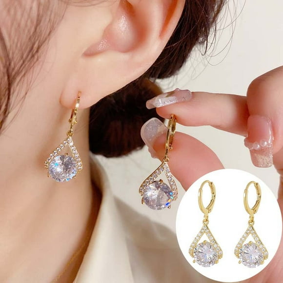 Lydiaunistar Luxury Water Drop Earrings for Women - Magnetic therapy Acupressure Jewelry Set, Beauty Personal Care Clearance , Holistic Wellness & Detox, 1 Pair