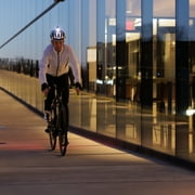 Swiss Tech Bike Rechargeable Helmet Light, Handlebar Light, 600 Lumens, IP67 Waterproof, Multiple Modes, Bicycle