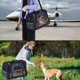 thumbnail image 7 of Easter Premium Fabric Pet Bag - Durable 900D Oxford Cloth, Sherpa Base, and Nylon Webbing - Size: 17x10x11.8in, Ideal for Travel and Outdoor Adventures!, 7 of 7