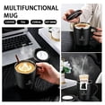thumbnail image 6 of 16oz Stainless Steel Insulated Coffee Mug with Handle Double Wall Vacuum Travel Mug Tumbler Cup with Sliding Lid (Black), 6 of 9