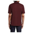 thumbnail image 2 of Mens Dri-Mesh Pro Polyester Polo Shirt Maroon 2X-Large, 2 of 7