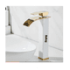 thumbnail image 4 of Mezclador Monomando Grifo Llave De Baño Cascada Blanco, Dorado, 4 of 4