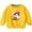 Yellow, variant on Odeerbi Kids Boys Girls Halloween Ghost Crewneck Sweatshirts Fall Winter Cotton Sweatshirt Kids Kids Cute Solid Color Halloween Print Long Sleeve Sweatshirts Top Kids Clothes Orange