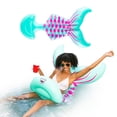 thumbnail image 1 of Asiento inflable con forma de cola de sirena Pool Float BigMouth Inc, 1 of 4