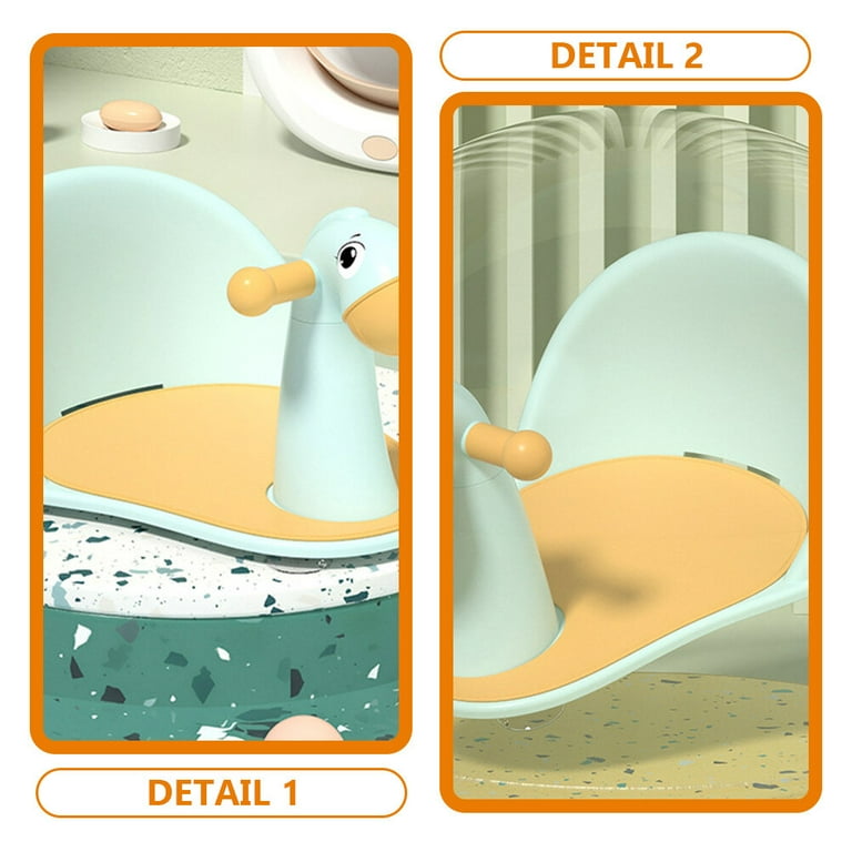 Baby Bathtub Chair Cartoon Infant Bath Chair Infant Bathtub Seat Baby Shower Chair